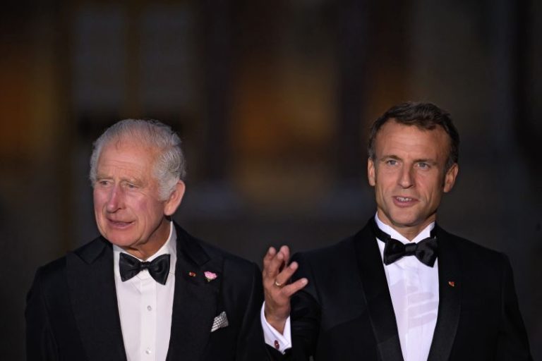King Charles to emphasize bonds between UK and France as he welcomes Macron in first European state visit since Brexit