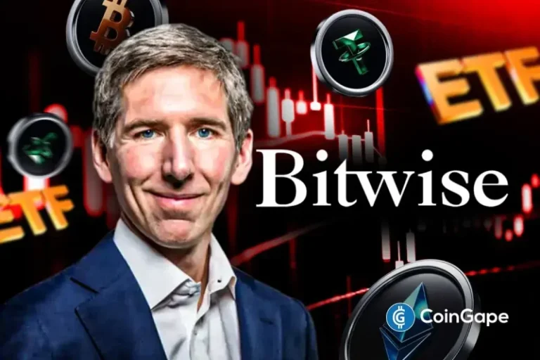 Bitwise CIO Calls Crypto Crash a ‘Blip’ as Market Bounces Back With $338M ETF Inflows