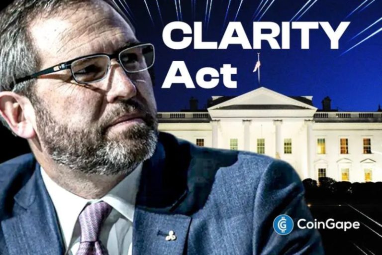 Ripple CEO Reiterates Support for CLARITY Act as White House Crypto Czar Signals Regulatory Progress